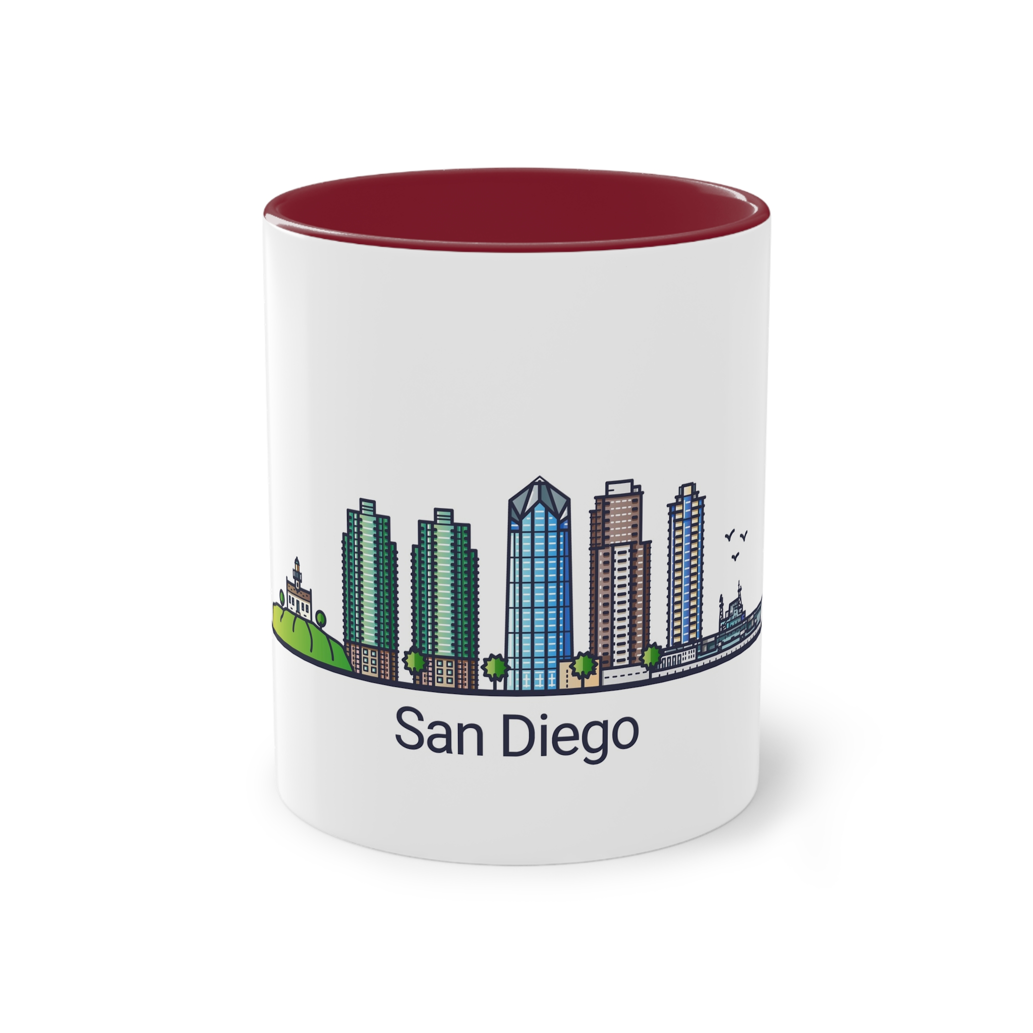 Original Design 93A44E Two Tone Coffee Mug 11oz - Image 5