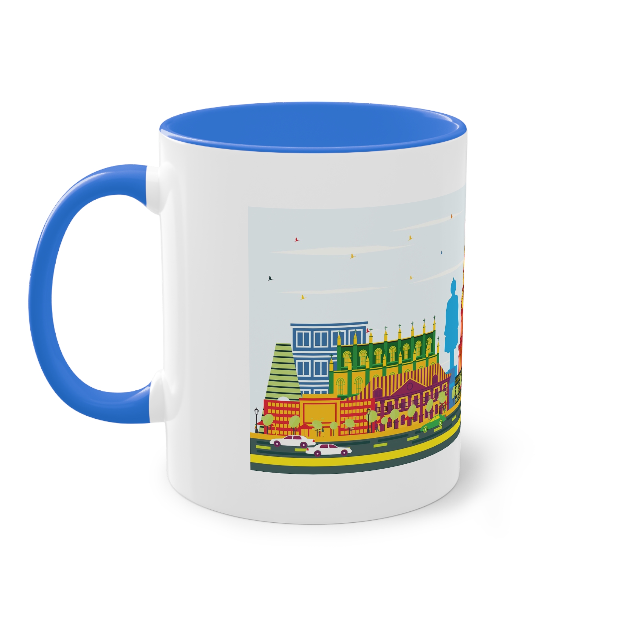Visakhapatnam Color Two Tone Coffee Mug 11oz - Image 39