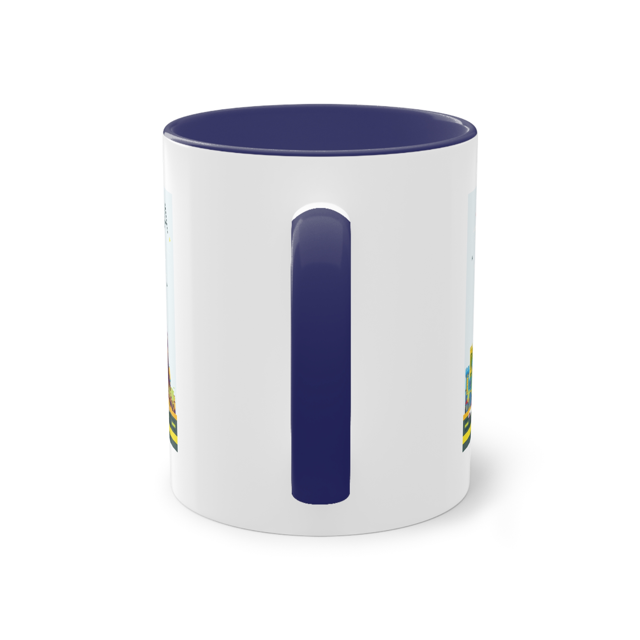 India Color Two Tone Coffee Mug 11oz - Image 42