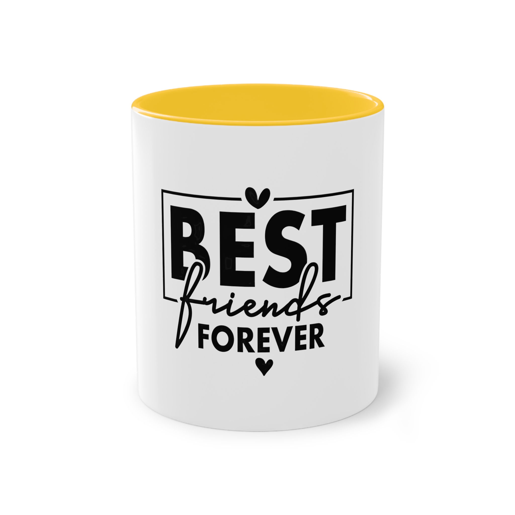 Best Friends Forever Copia Two Tone Coffee Mug 11oz - Image 17