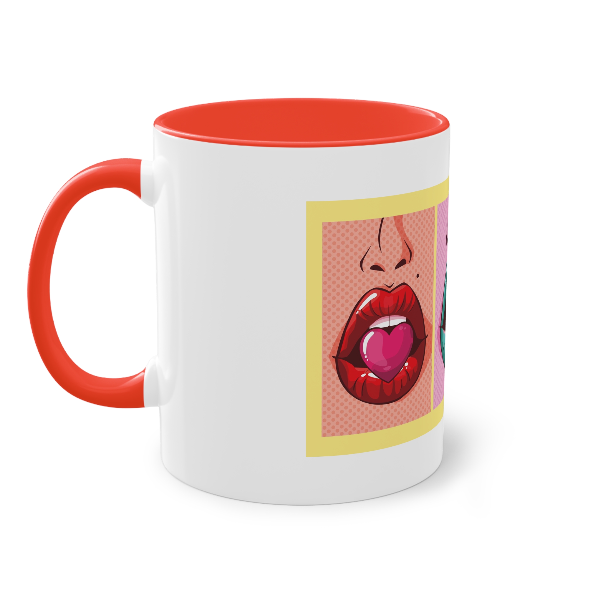Original Design F67B76 Two Tone Coffee Mug 11oz - Image 3