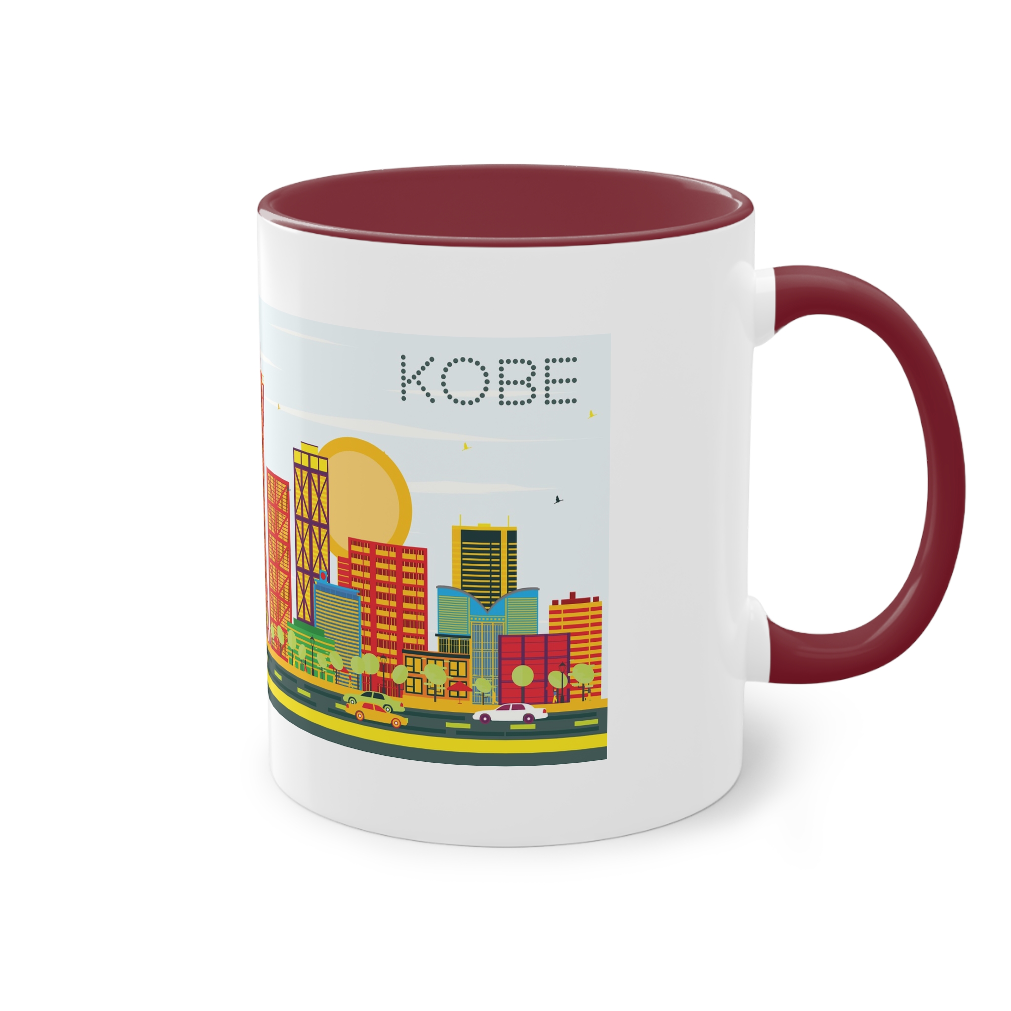 Kobe Color Two Tone Coffee Mug 11oz - Image 8