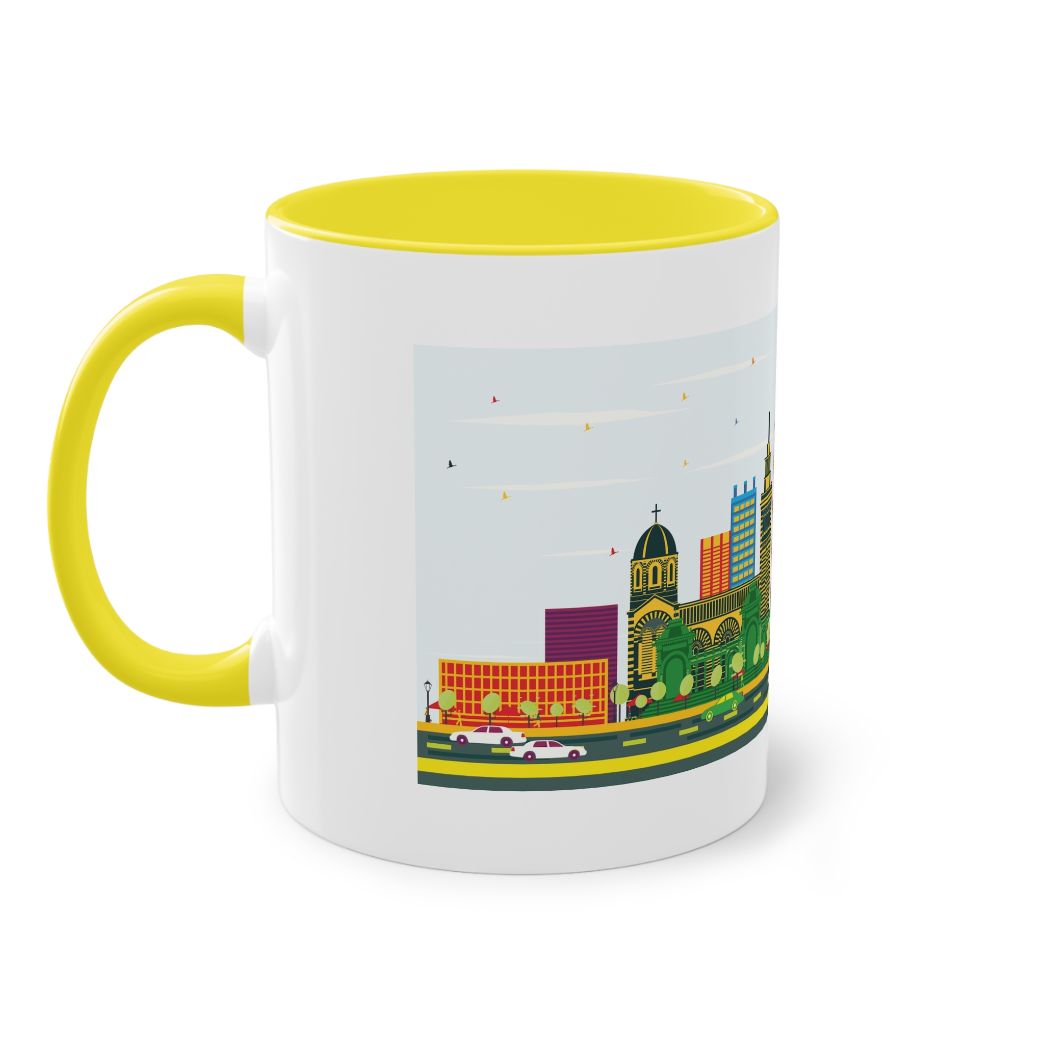 Marseille Color Two Tone Coffee Mug 11oz - Image 23