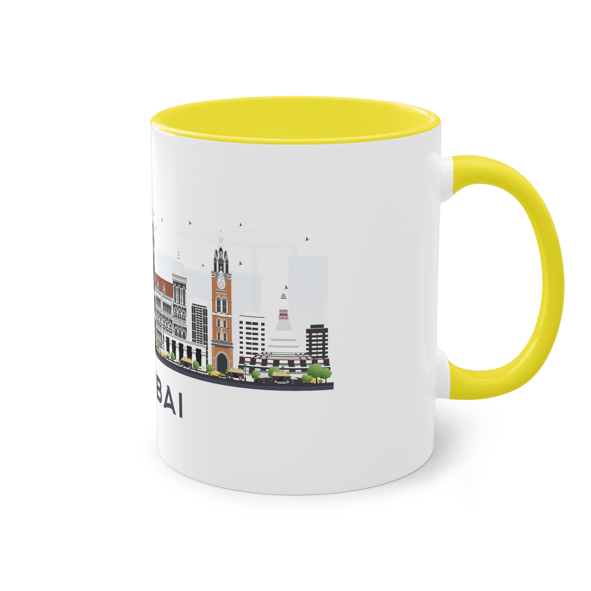 Mumbai Isolated Two Tone Coffee Mug 11oz - Image 24