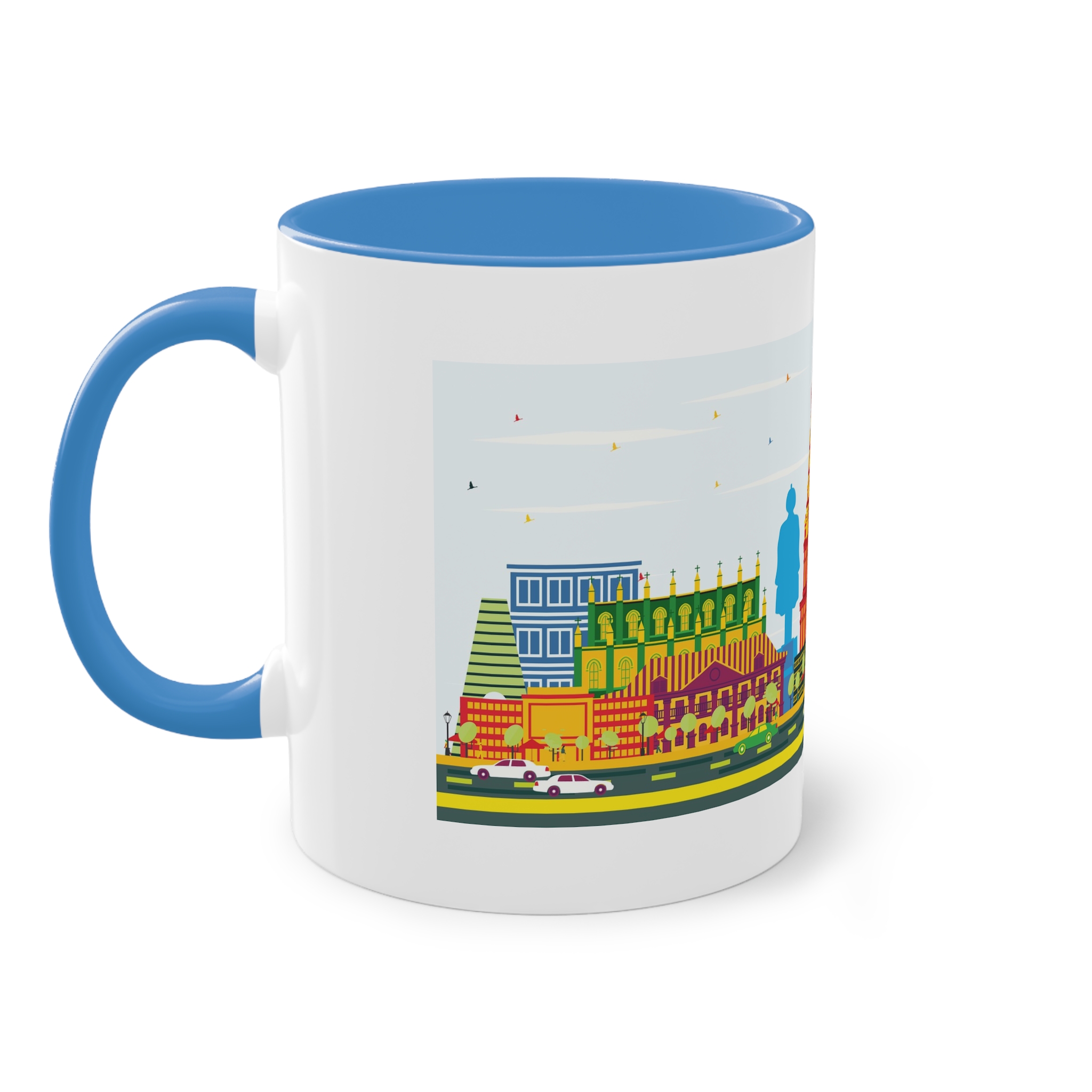 Visakhapatnam Color Two Tone Coffee Mug 11oz - Image 35