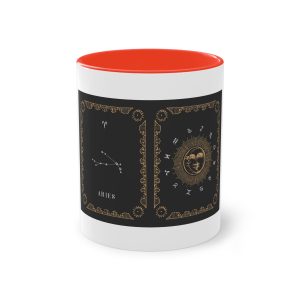 Aries Zodiac 2 Two Tone Coffee Mug 11oz