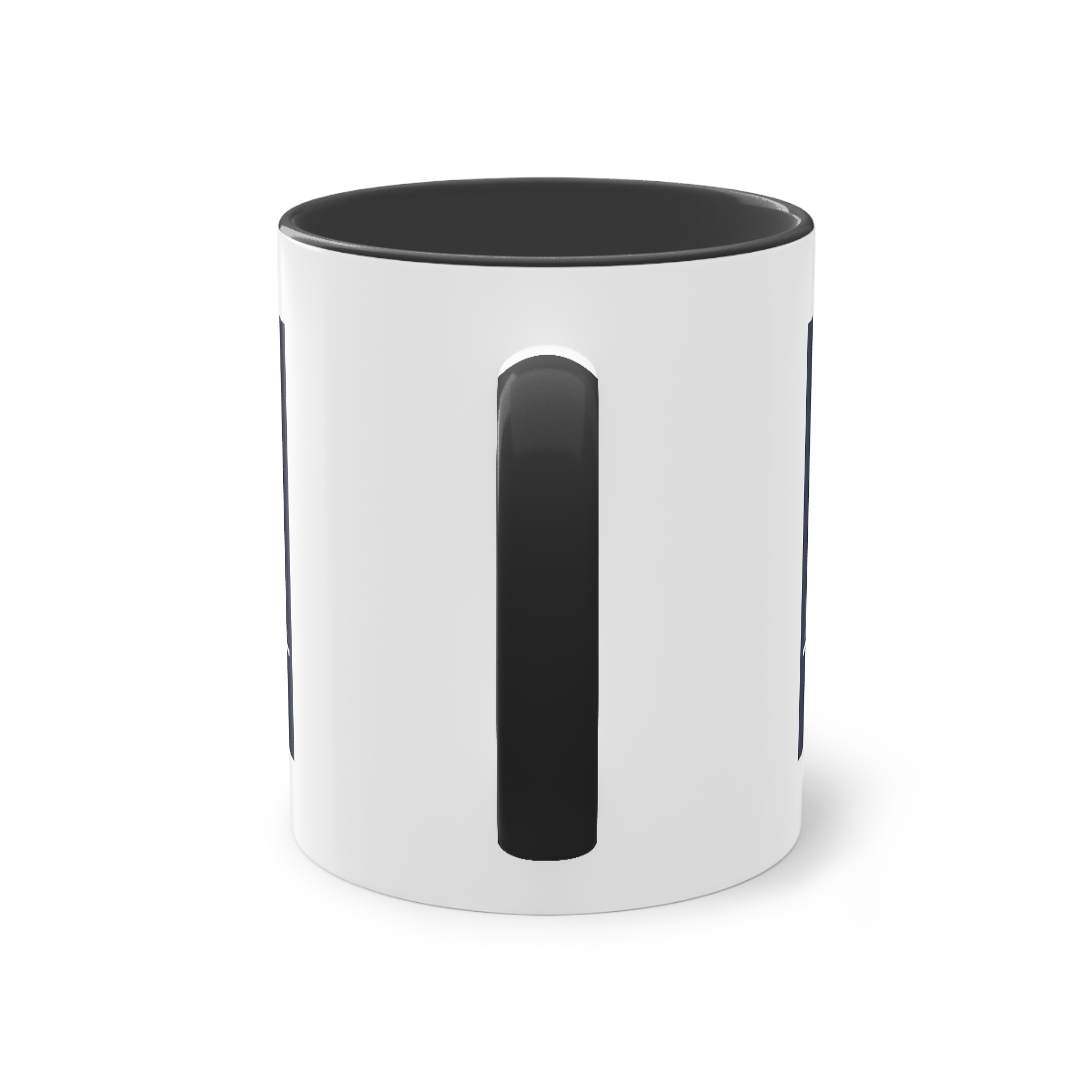 Baton Rouge Outline Inverse Two Tone Coffee Mug 11oz - Image 10