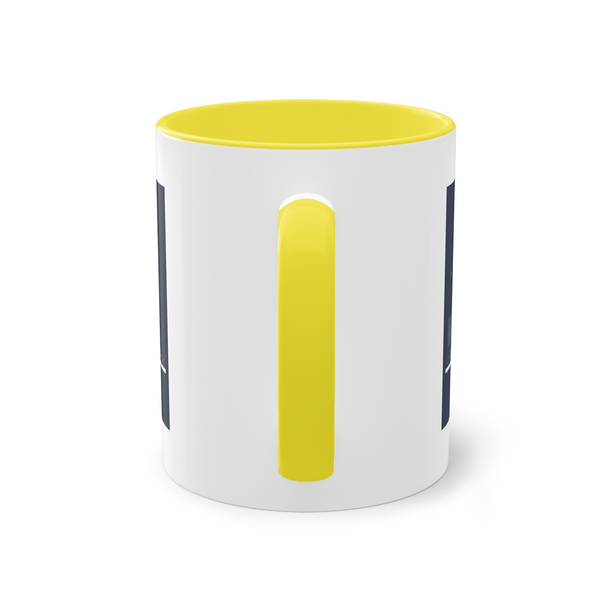 Kuala Lumpur Outline Inverse Two Tone Coffee Mug 11oz - Image 22