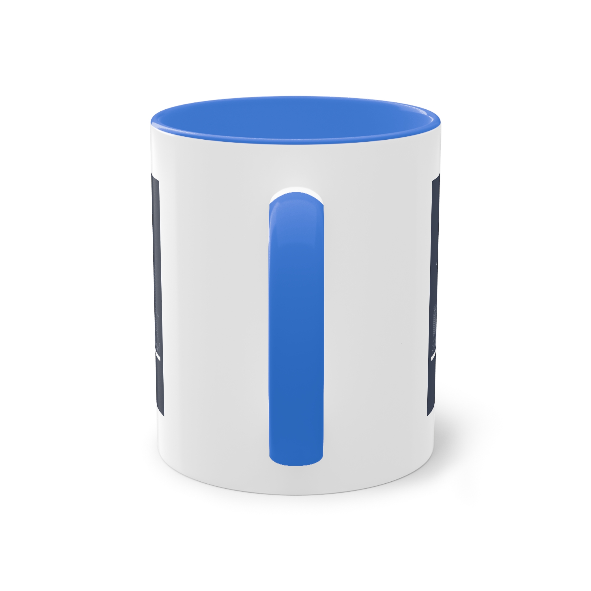 Kuala Lumpur Outline Inverse Two Tone Coffee Mug 11oz - Image 38
