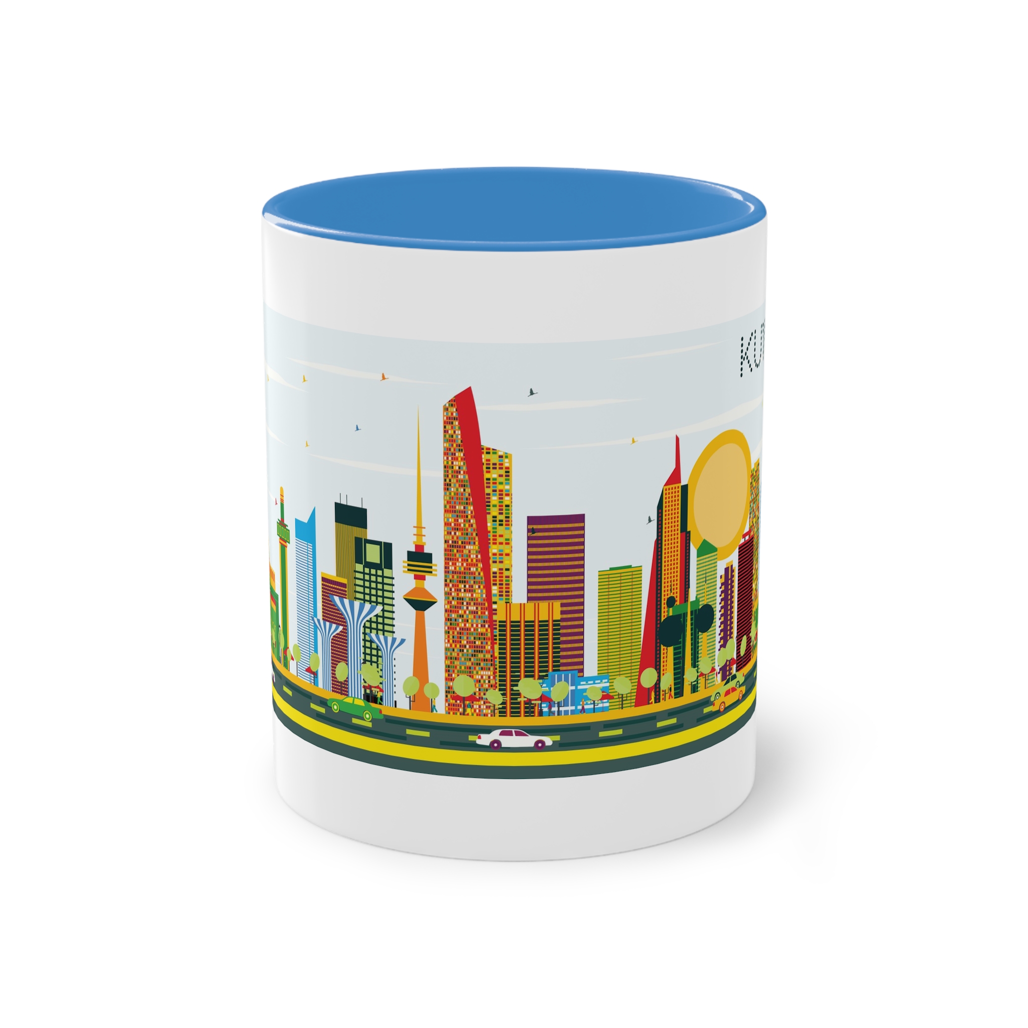 Kuwait Color Two Tone Coffee Mug 11oz - Image 33
