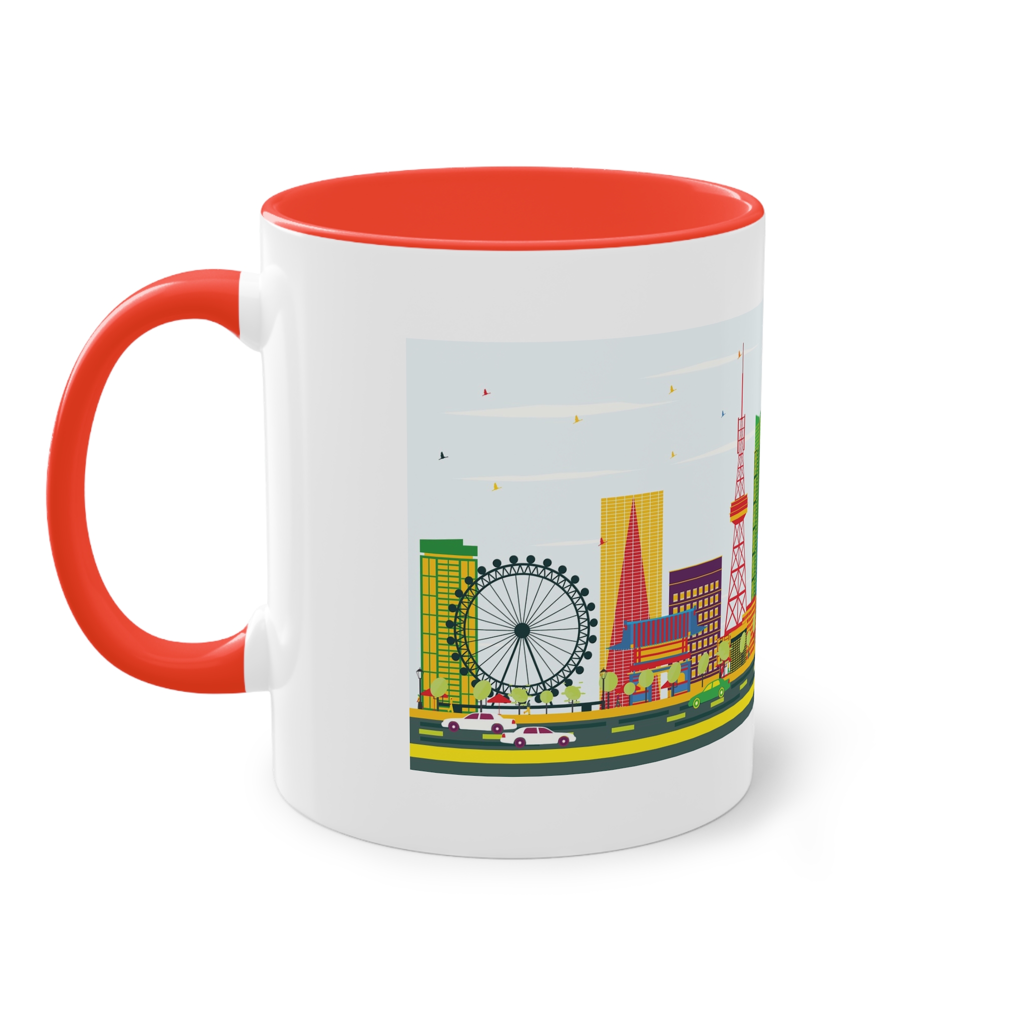 Nagoya Color Two Tone Coffee Mug 11oz - Image 3