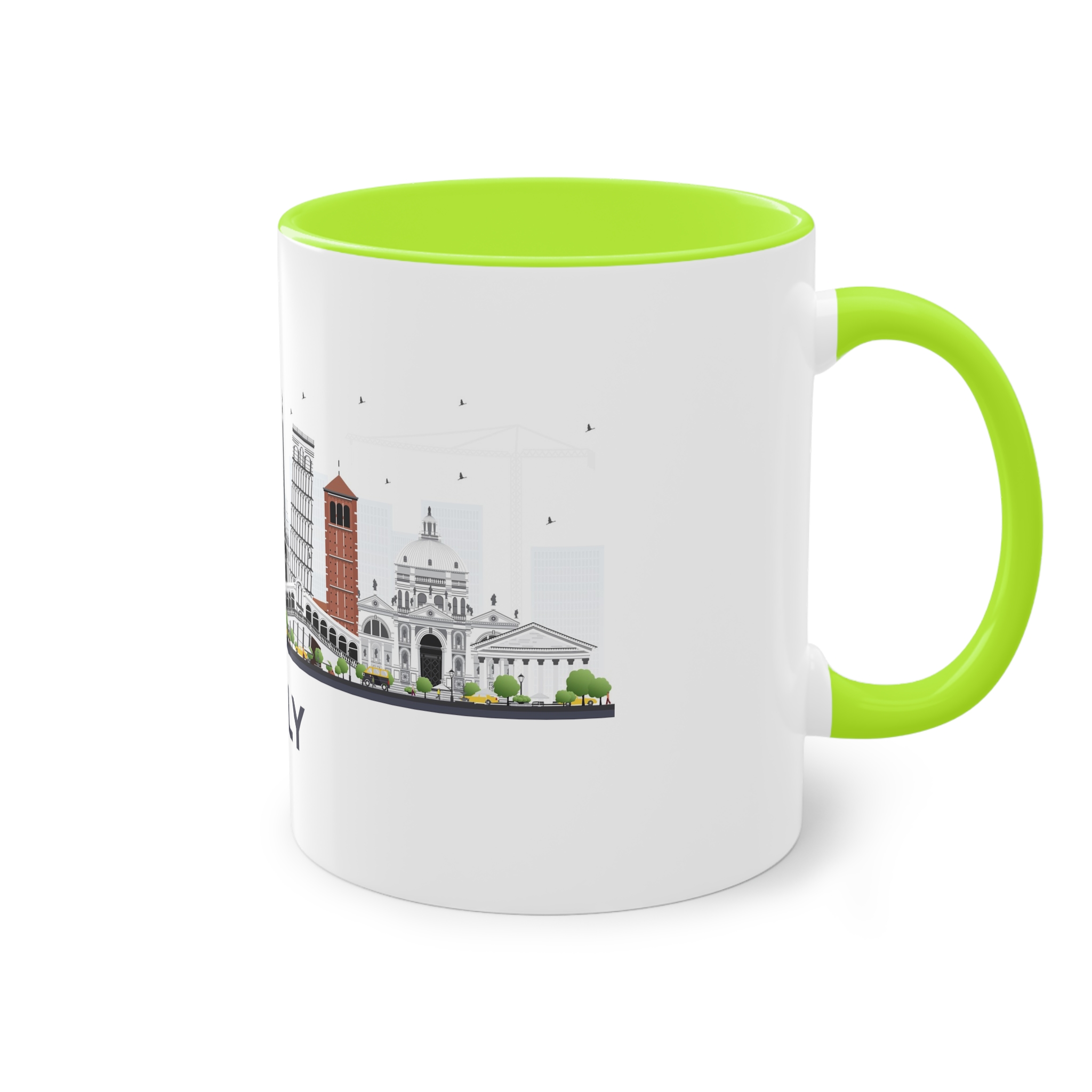 Italy Isolated Two Tone Coffee Mug 11oz - Image 28