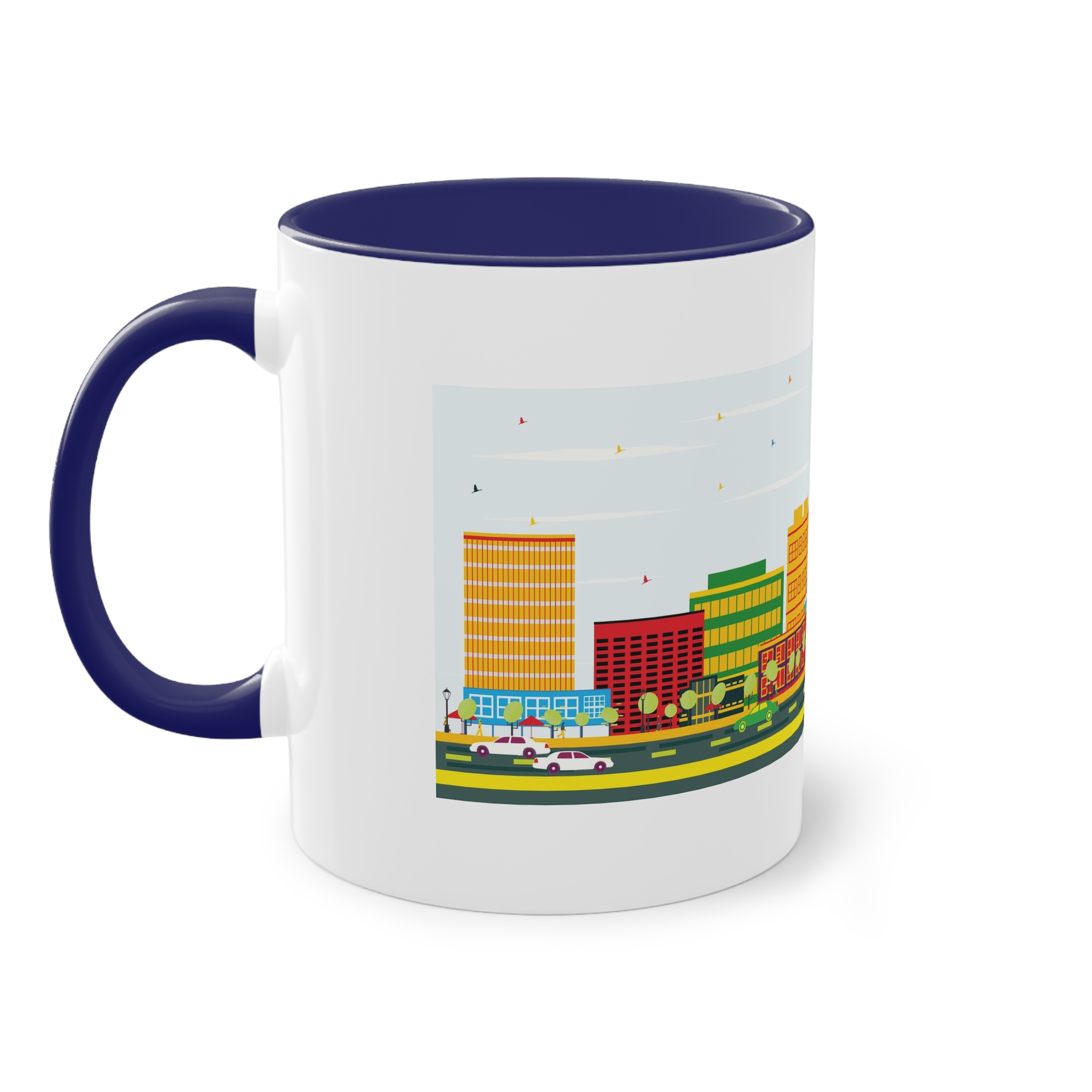 Juneau Color Two Tone Coffee Mug 11oz - Image 43