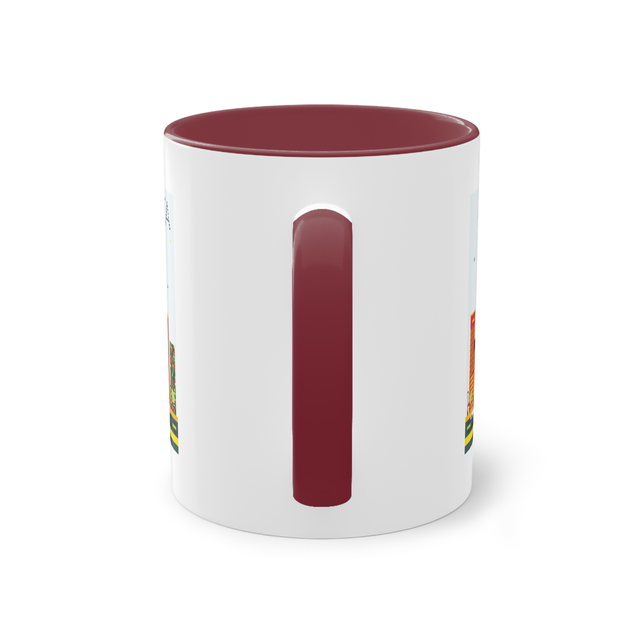 Atlanta Color Two Tone Coffee Mug 11oz - Image 6