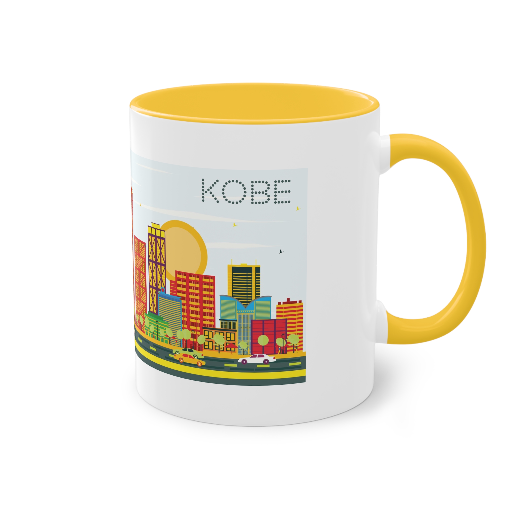 Kobe Color Two Tone Coffee Mug 11oz - Image 20