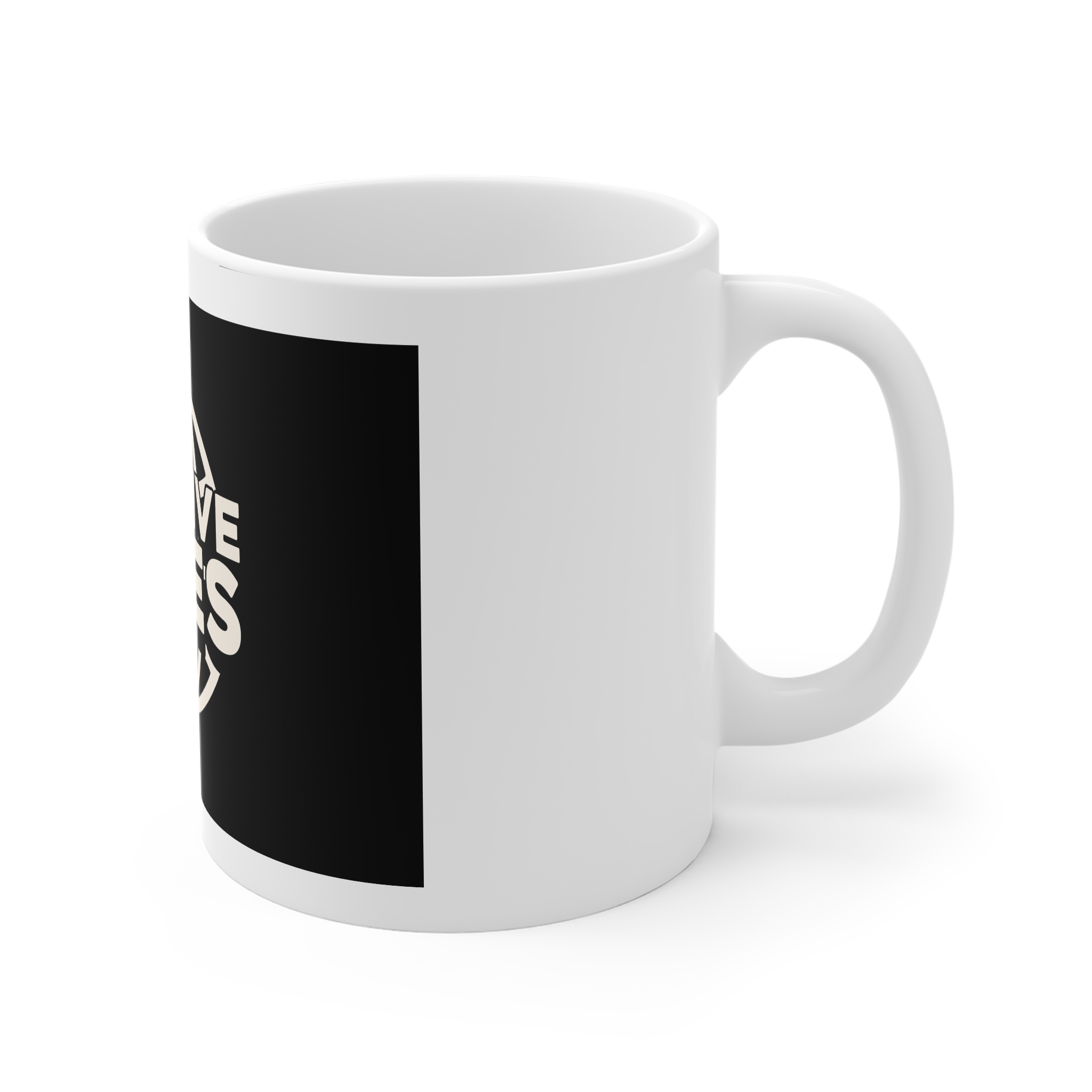 Positive Vibes Copia 11oz White Mug - Image 3