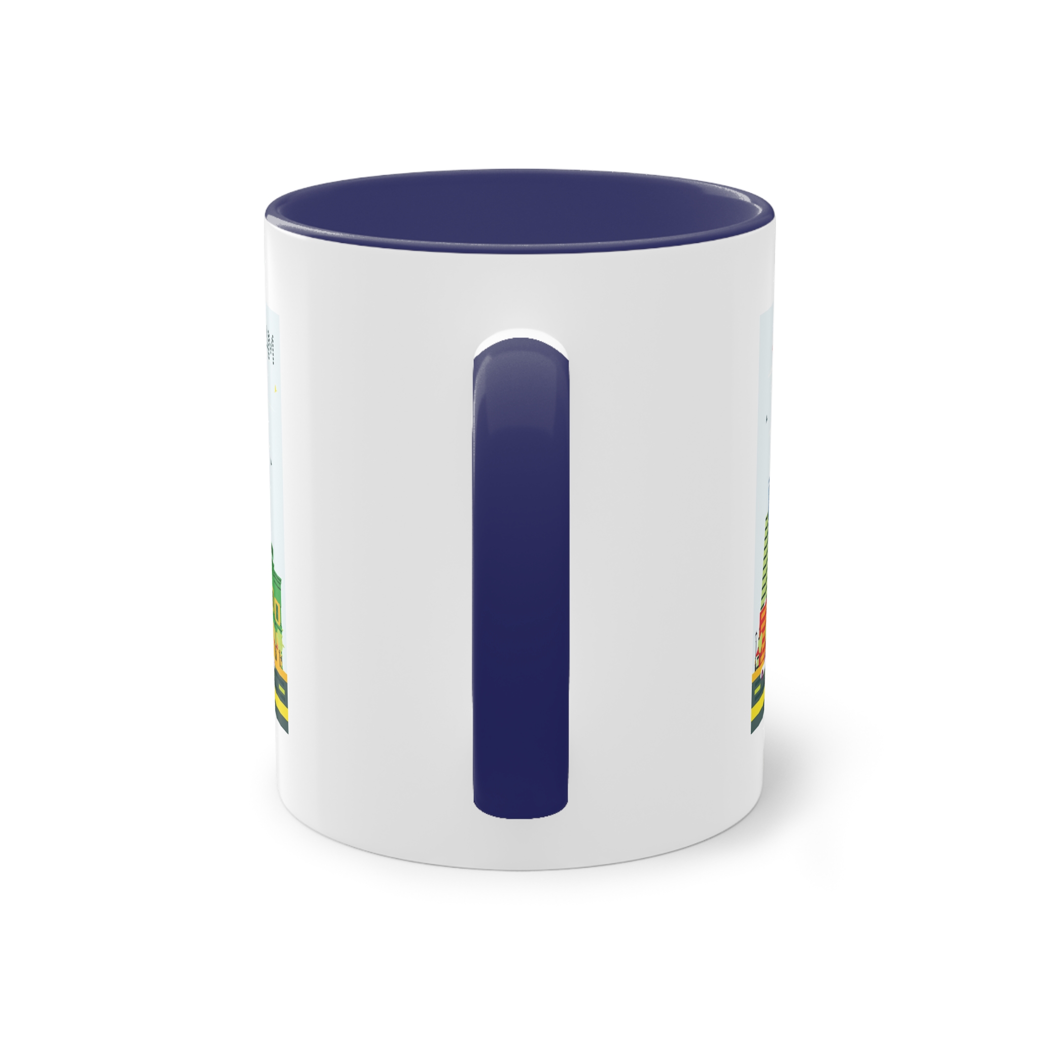 Visakhapatnam Color Two Tone Coffee Mug 11oz - Image 42