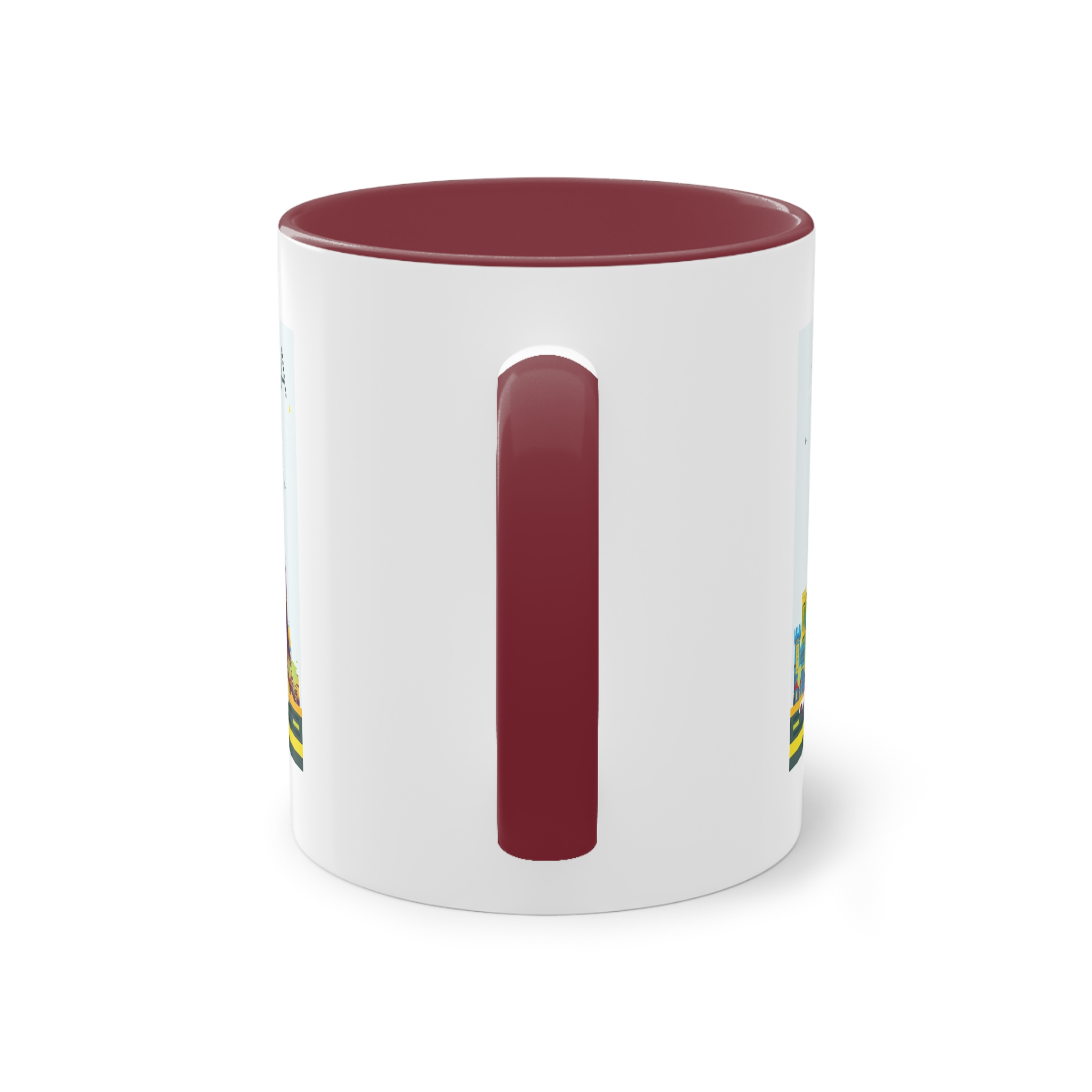 India Color Two Tone Coffee Mug 11oz - Image 6