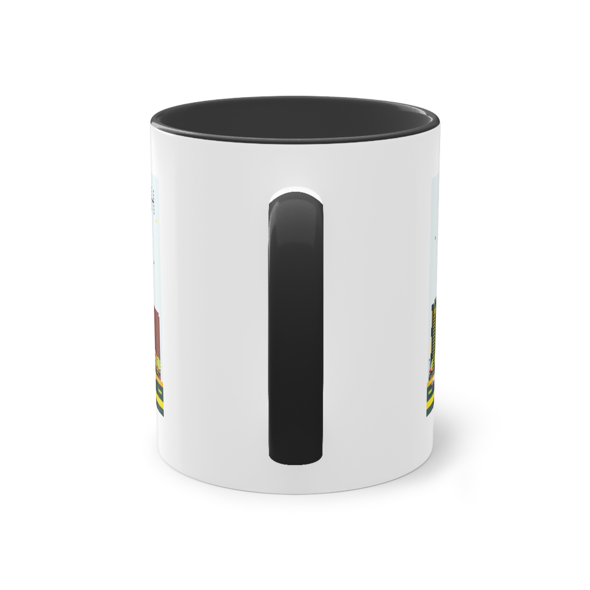 Jeddah Color Two Tone Coffee Mug 11oz - Image 10