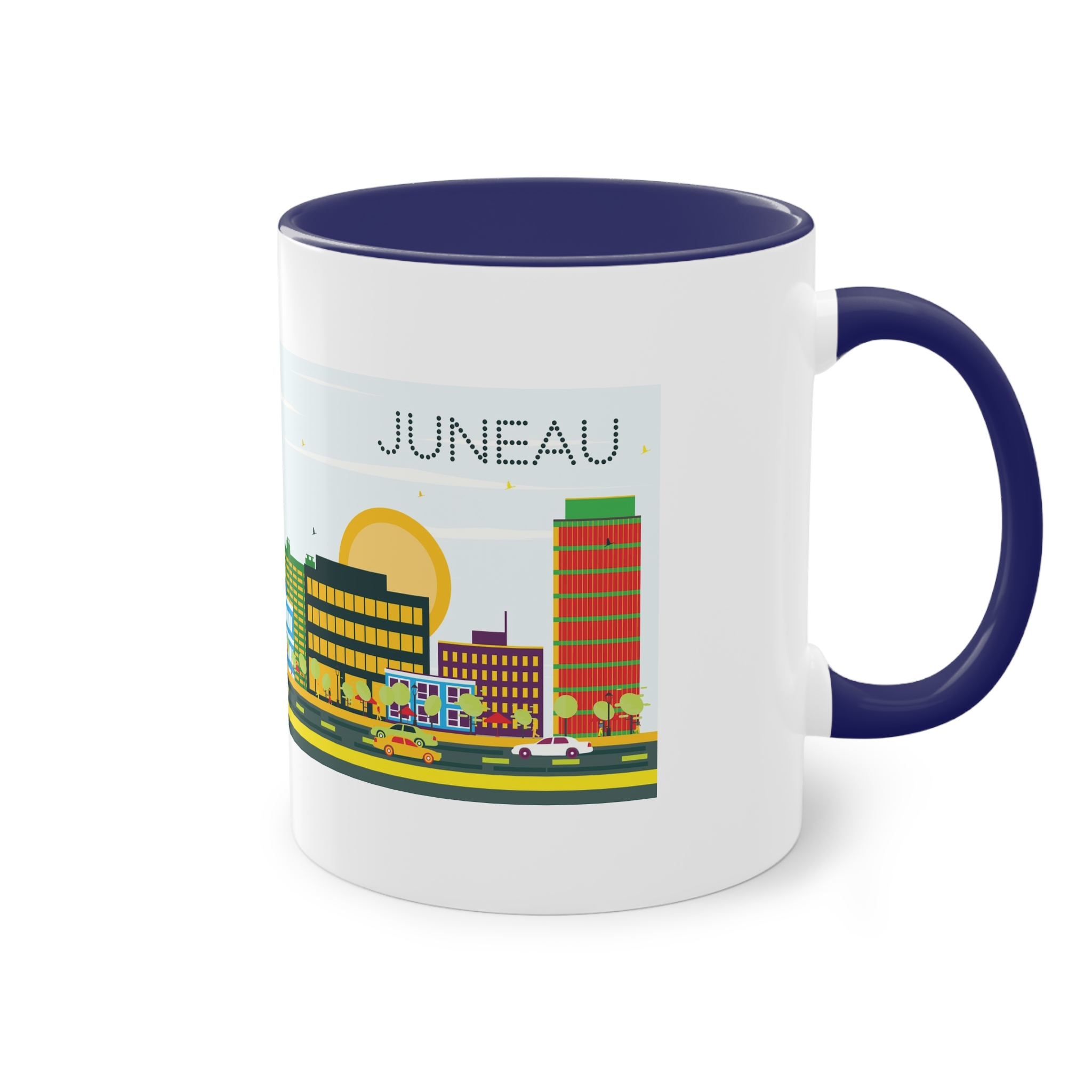 Juneau Color Two Tone Coffee Mug 11oz - Image 44