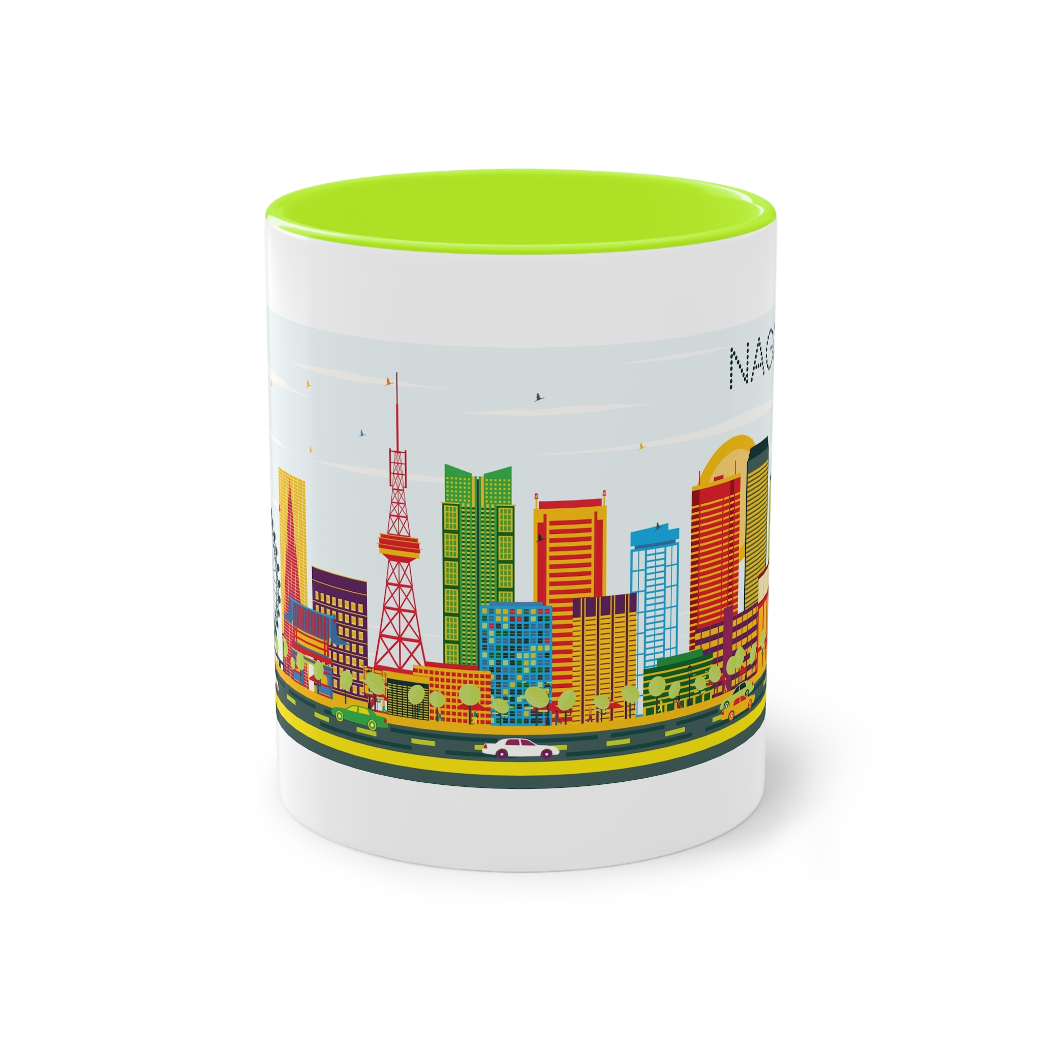 Nagoya Color Two Tone Coffee Mug 11oz - Image 25