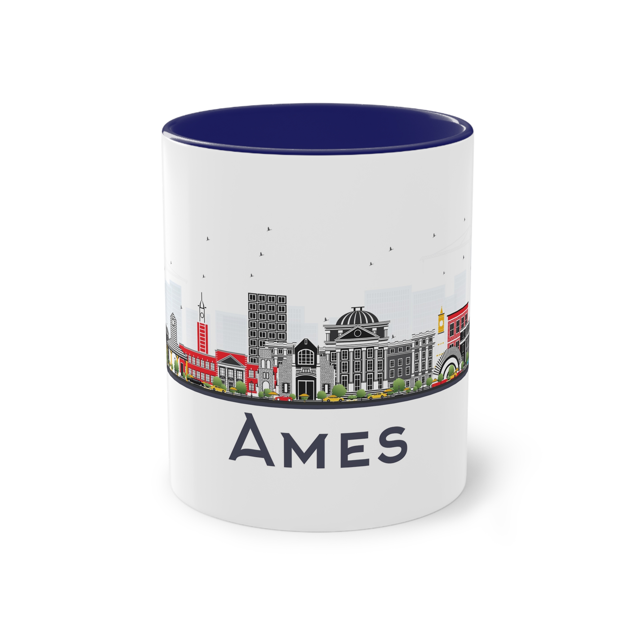 Ames Isolated Two Tone Coffee Mug 11oz - Image 41