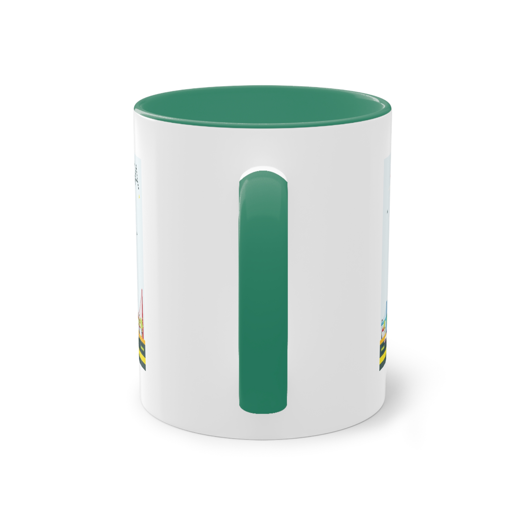 Usa Color Two Tone Coffee Mug 11oz - Image 30