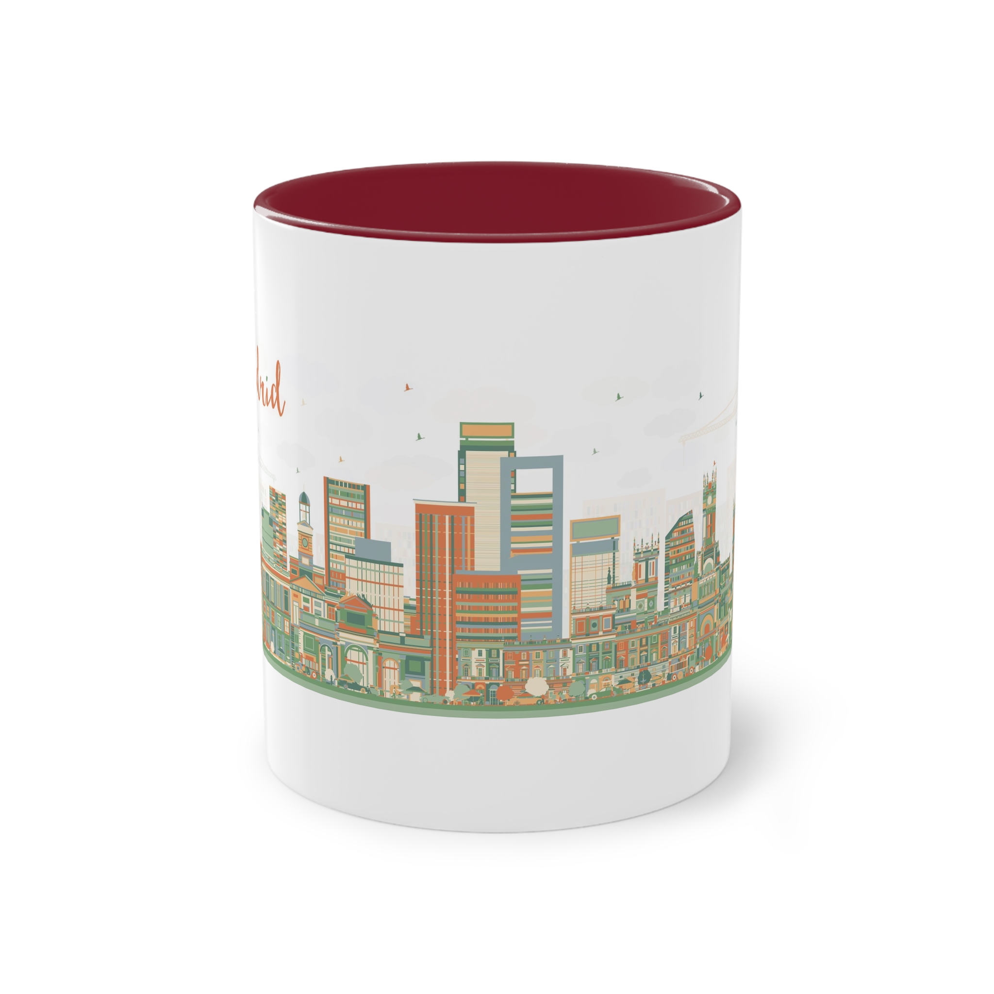 Madrid New Ver 1 Two Tone Coffee Mug 11oz - Image 5