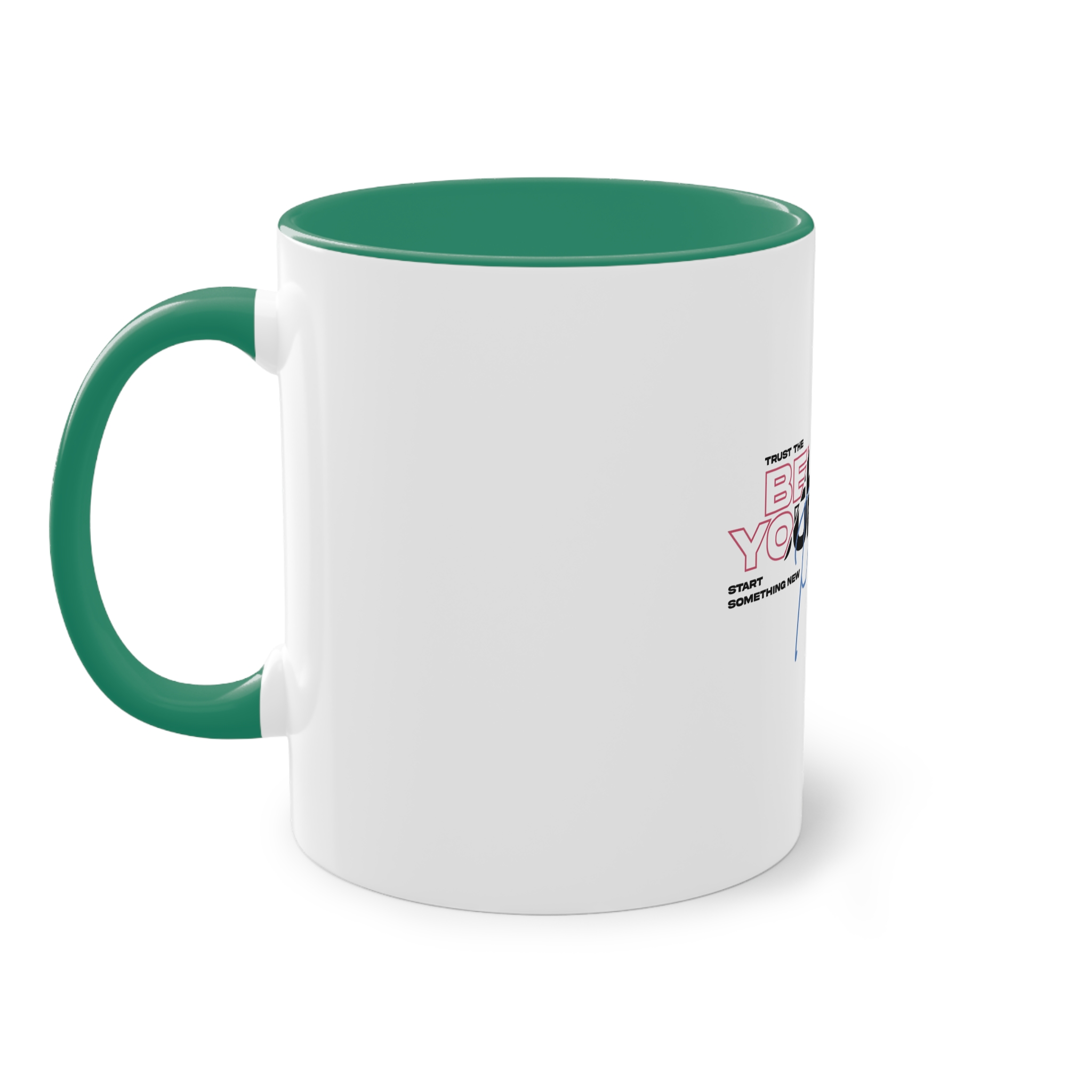 Believe Yourself Process Two Tone Coffee Mug 11oz - Image 31