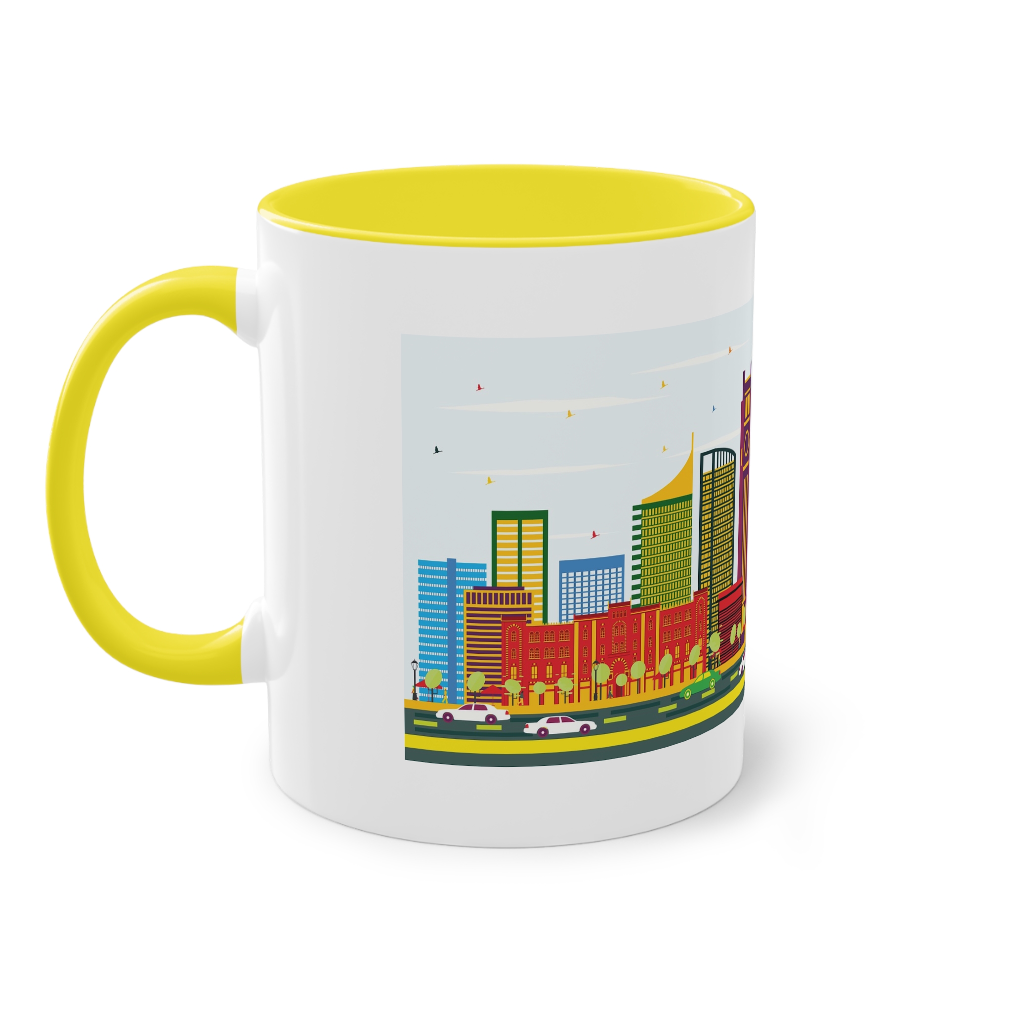 Beirut Color Two Tone Coffee Mug 11oz - Image 23