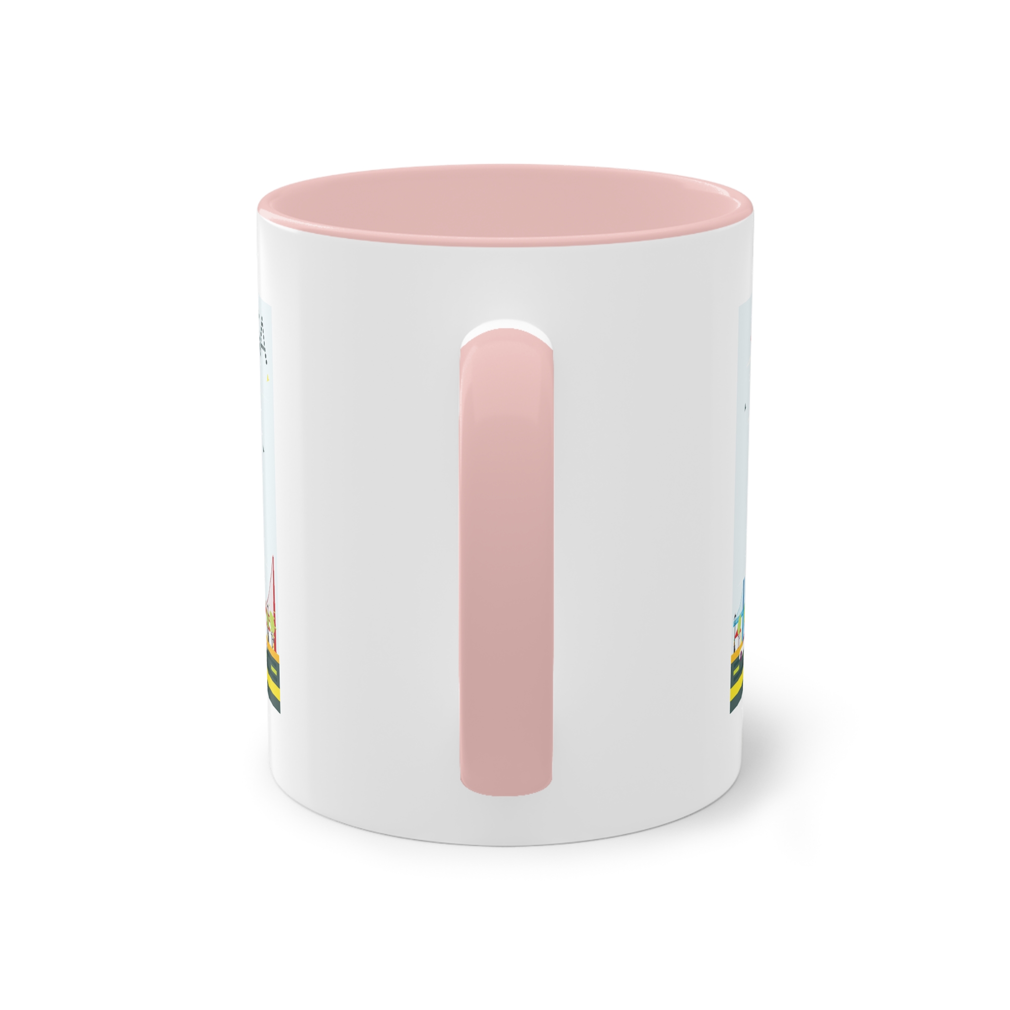 Usa Color Two Tone Coffee Mug 11oz - Image 46