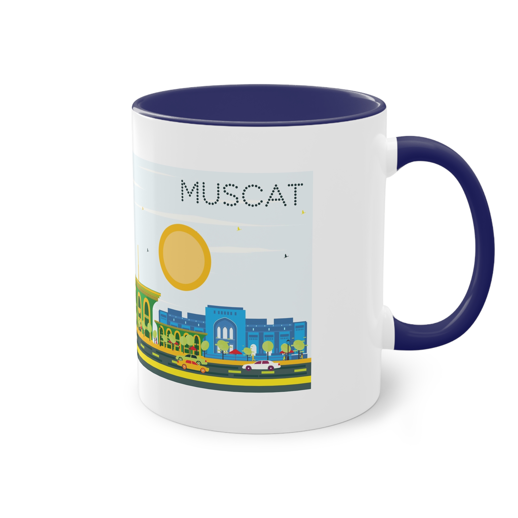 Muscat Color Two Tone Coffee Mug 11oz - Image 44