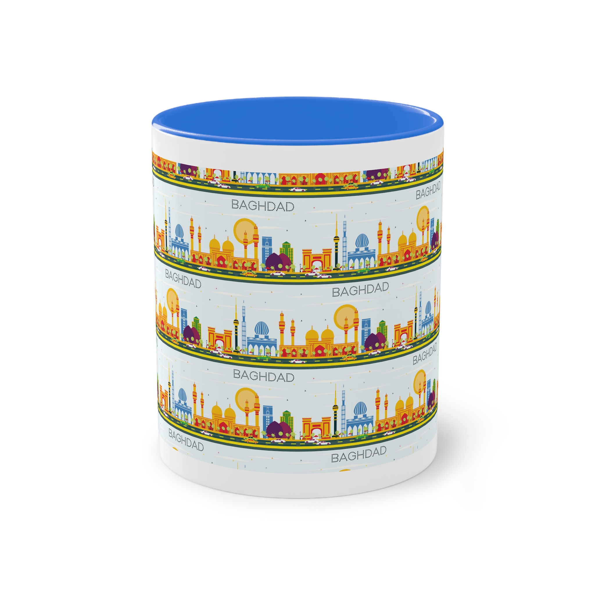 Baghdad Color Two Tone Coffee Mug 11oz - Image 37