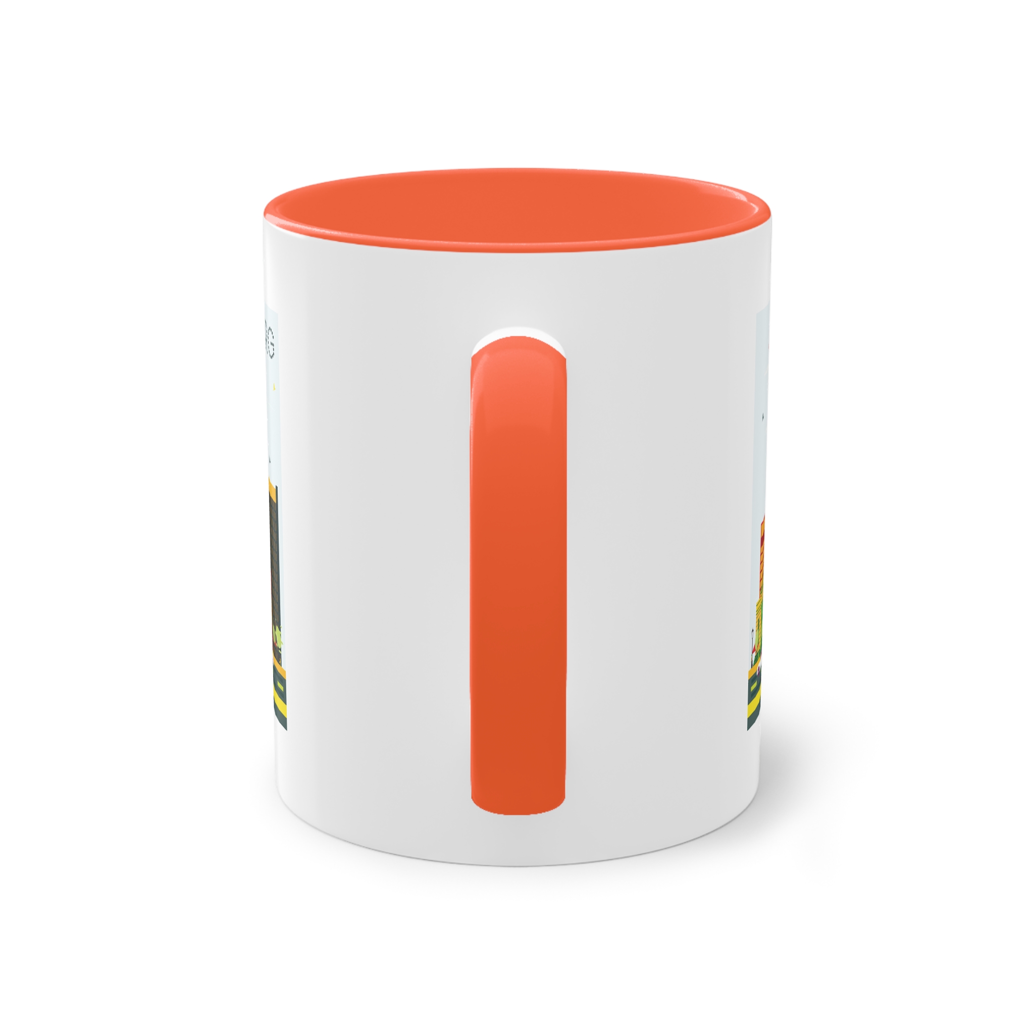 Johannesburg Color Two Tone Coffee Mug 11oz - Image 14