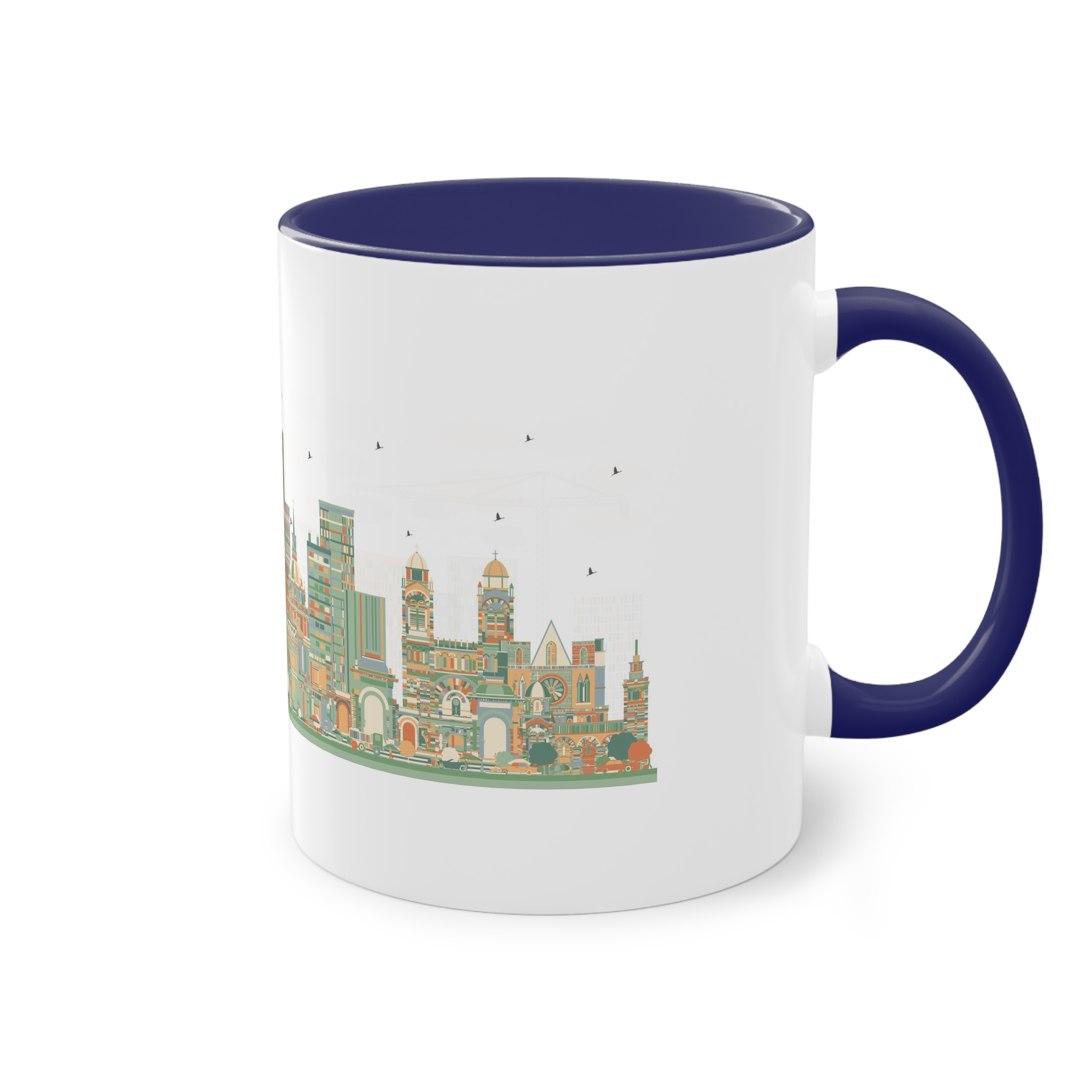 France Ver 1 Two Tone Coffee Mug 11oz - Image 44